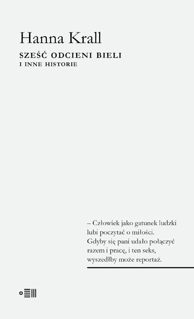 Okładka: Sześć odcieni bieli